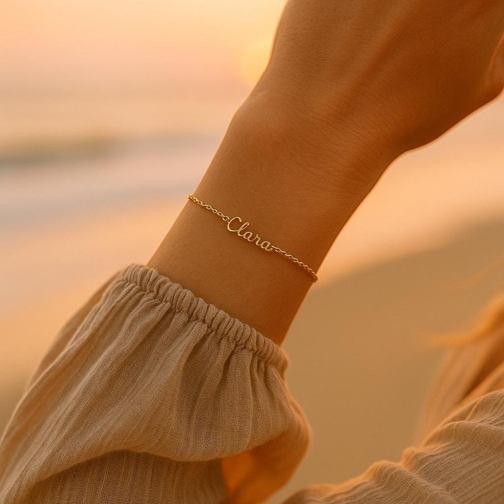 Personalized Name Bracelet – Stainless Steel
