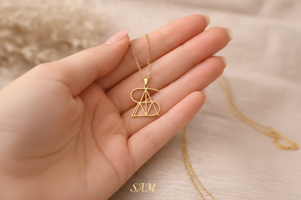 Personalized Name Necklace – Custom Stainless Steel Letter Necklace for Women