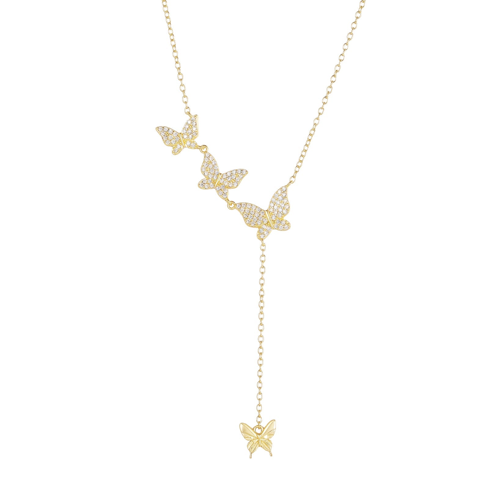 butterfly necklace, sterling silver necklace, gold plated butterfly necklace, rhodium plated necklace, zircon butterfly jewelry, 925 silver pendant, butterfly drop necklace, layered butterfly necklace, delicate silver necklace, women’s trendy jewelry, elegant gift necklace, minimalist pendant necklace