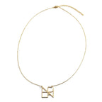 Personalized stainless steel name necklace with custom letters