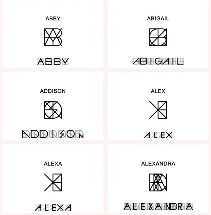 Personalized stainless steel name necklace with custom letters