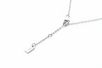 925 sterling silver move style chain bracelet for women, no stone, minimalist chain bracelet, white finish