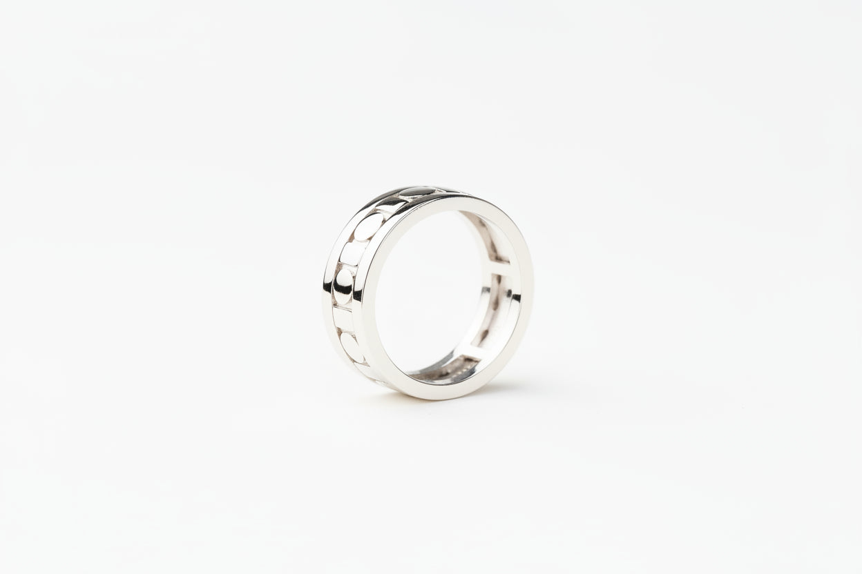 925 sterling silver anxiety spinner ring with rotating circular and rectangle pattern band for men and women